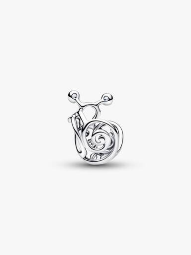 Csiga áttört charm