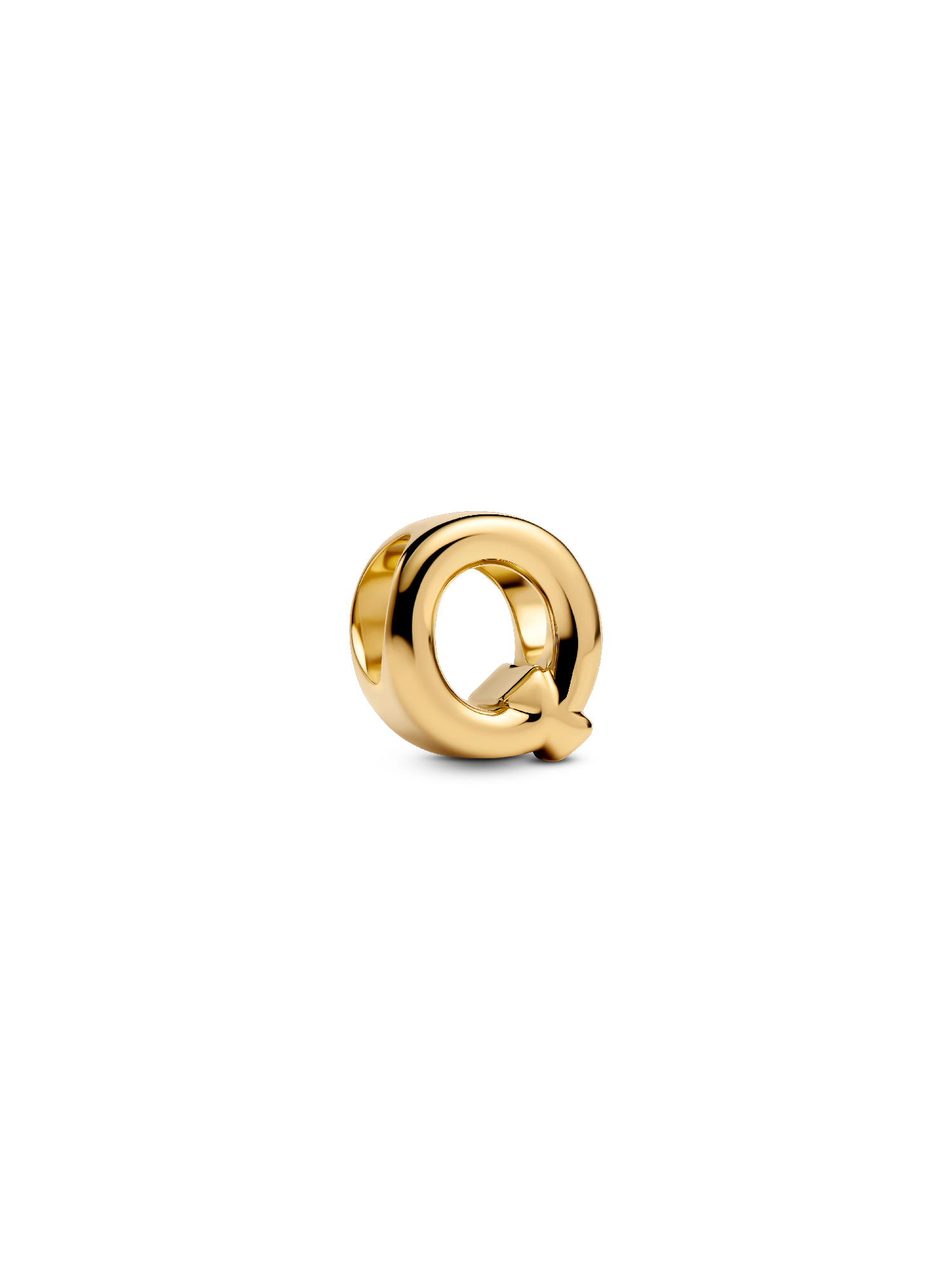 "Q" betű charm