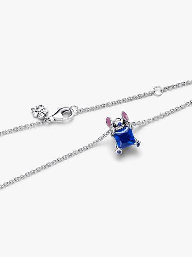 Disney Stitch kék collier nyaklánc