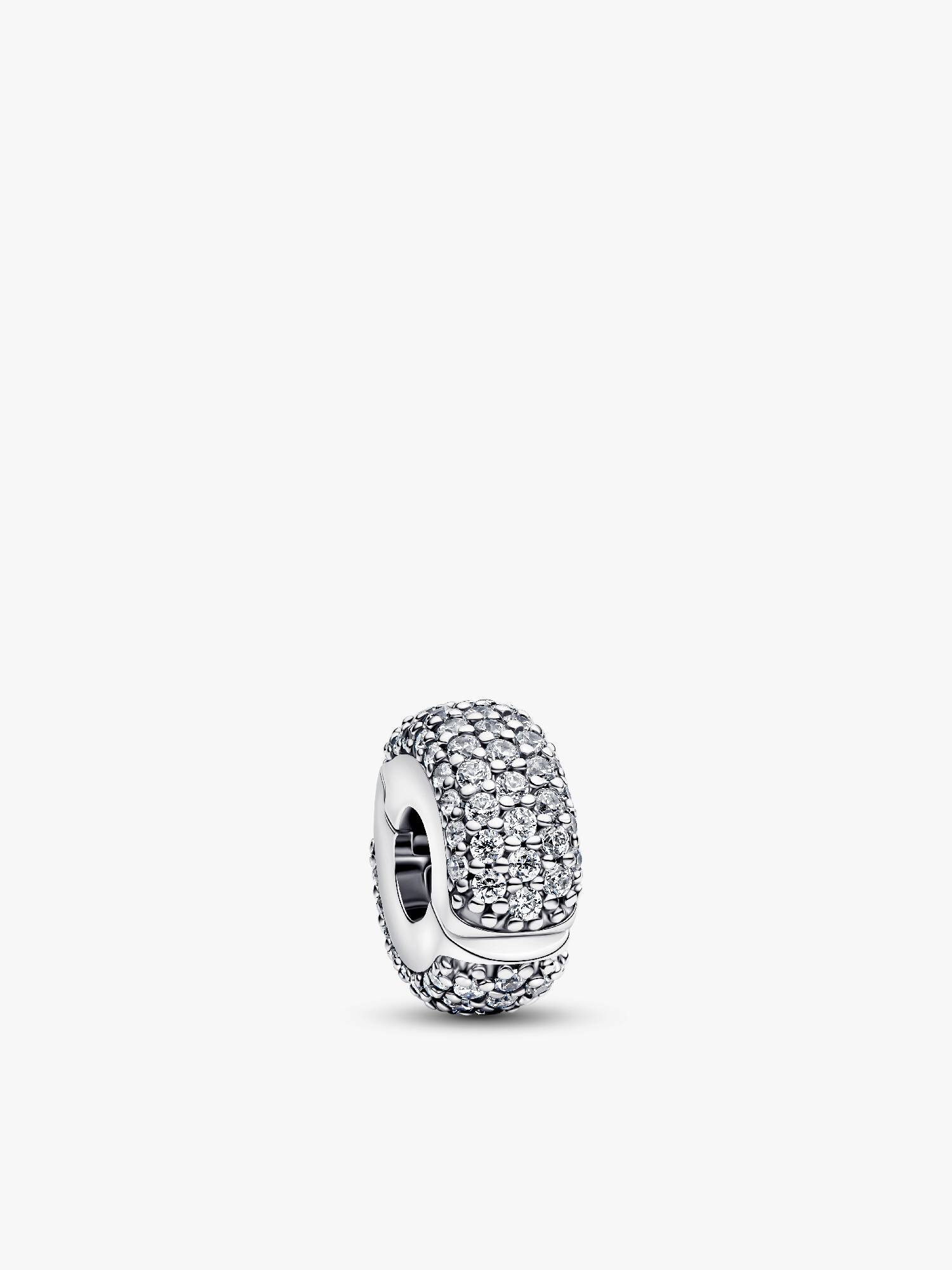 Pavé klip charm