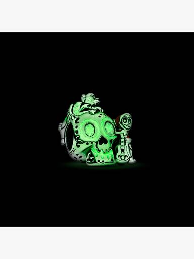 Disney Pixar Coco Miguel és Dante koponya foszforeszkáló charm