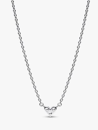 Tripla köves szív collier nyaklánc