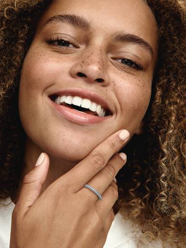 Pandora Timeless Pavé egysoros gyűrű