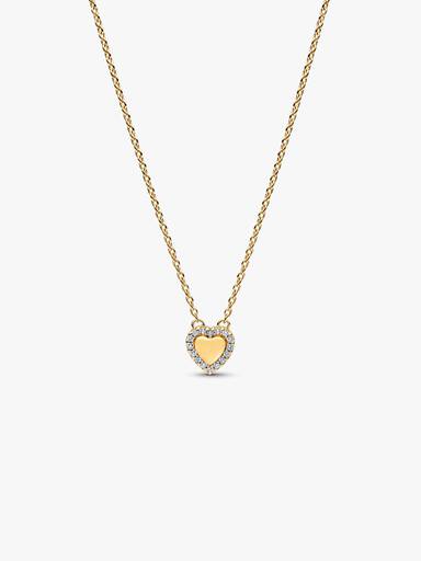 Gravírozható szív glória collier nyaklánc