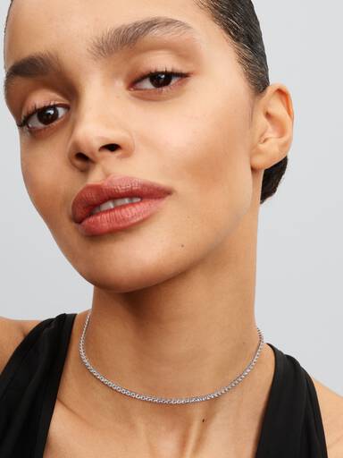Tenisz choker nyaklánc