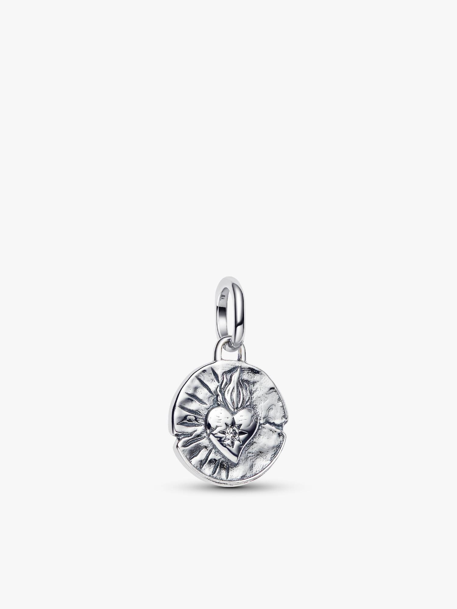 Szív medál charm