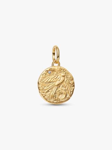 Fecske medál charm
