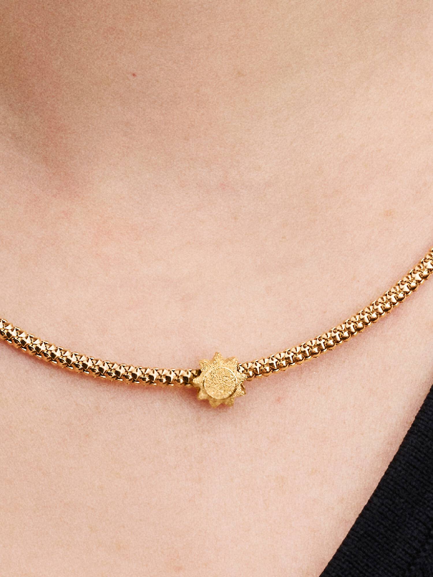 Texturált nap mini charm