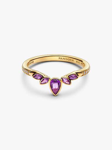 Disney Jégvarázs Anna királynő tiara gyűrű