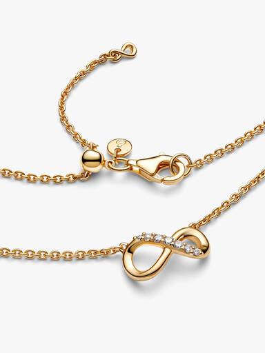 Szikrázó végtelenjel collier nyaklánc