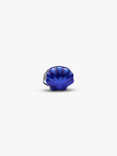 Kék kagyló mini charm