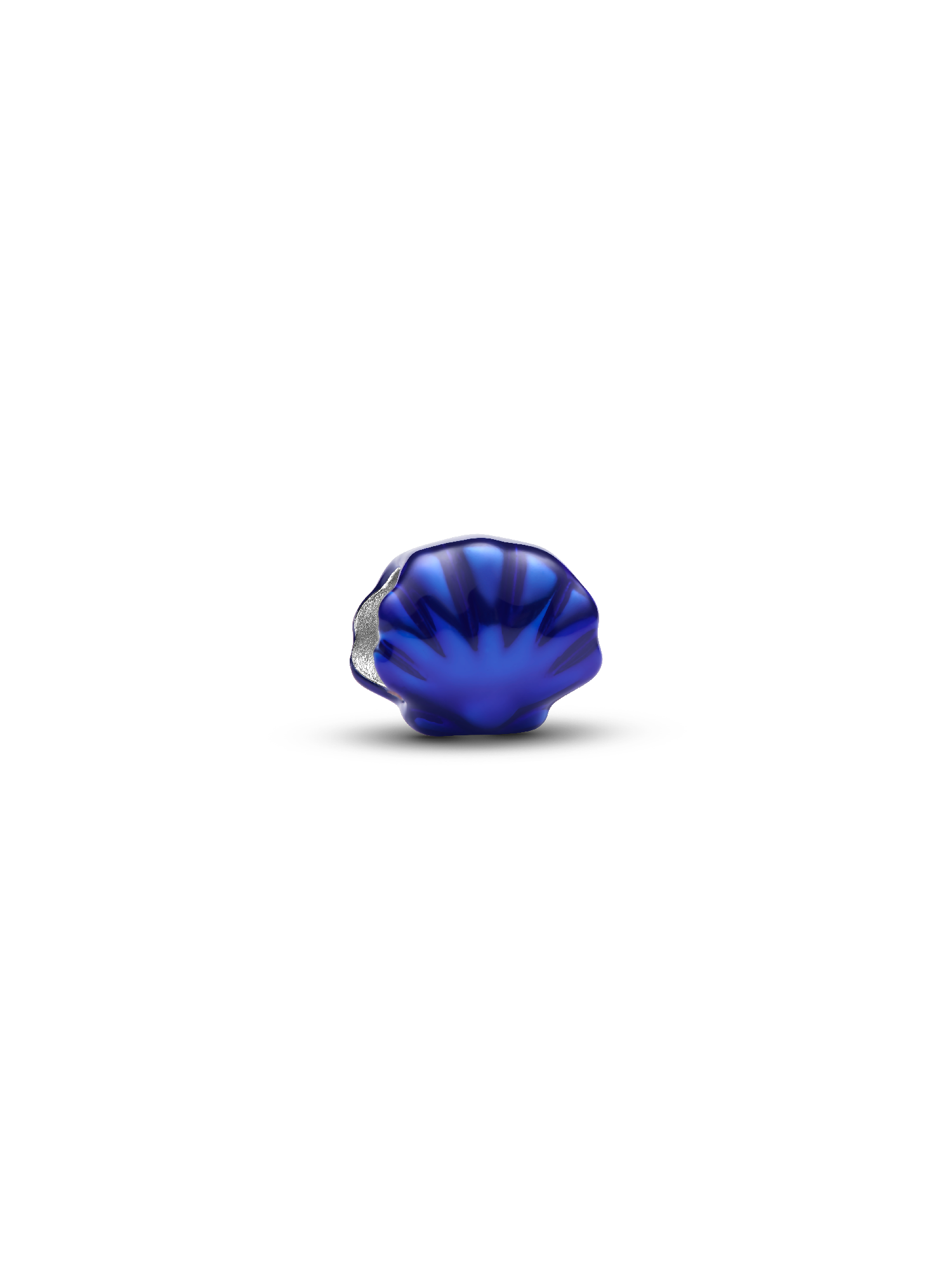 Kék kagyló mini charm
