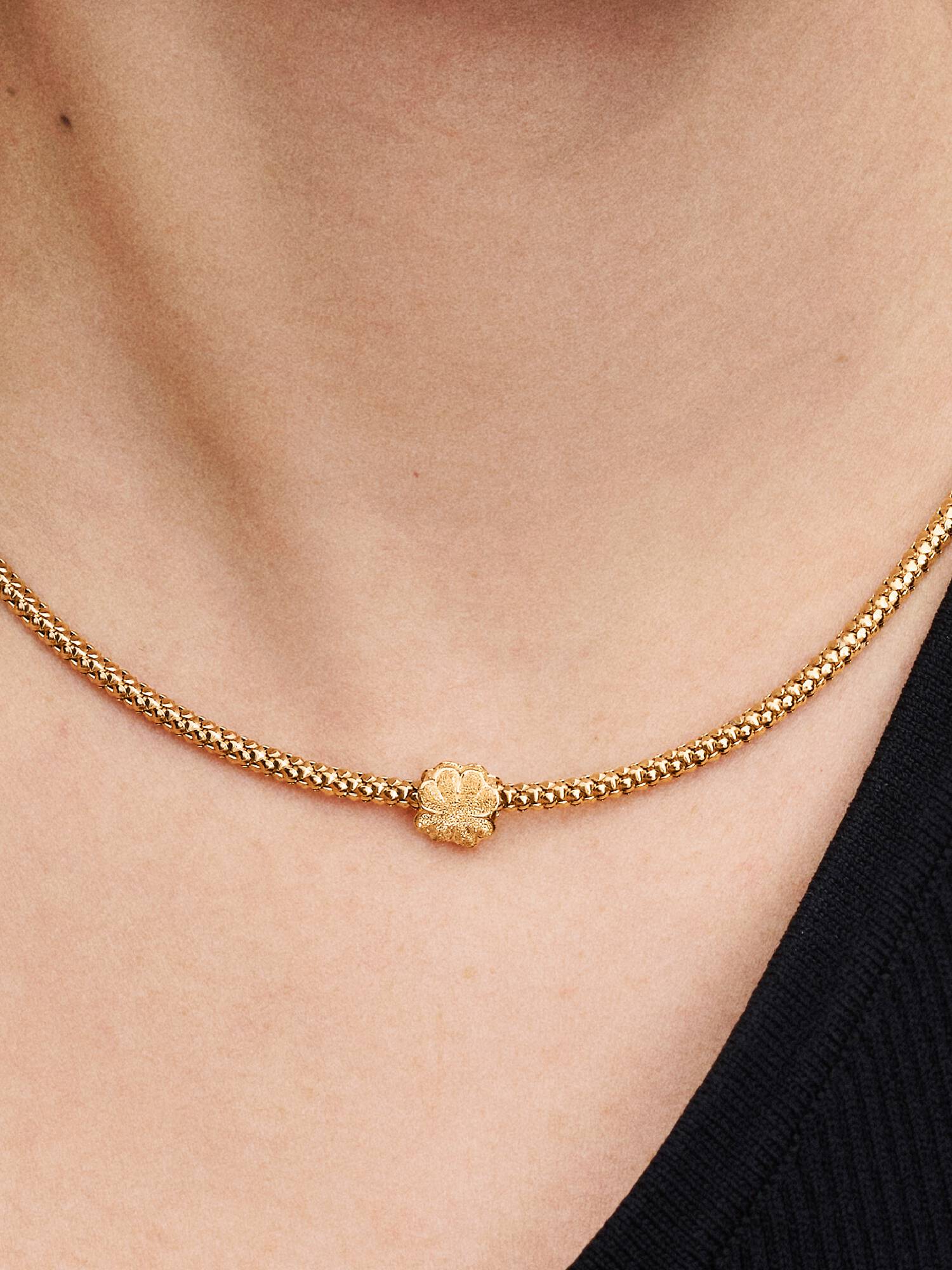 Texturált lóhere mini charm