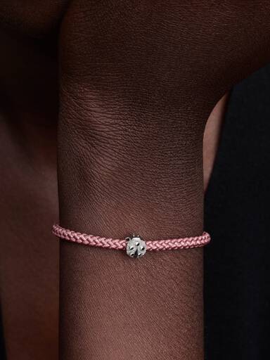 Texturált katicabogár mini charm