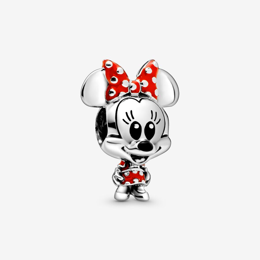 Disney Minnie Egér pöttyös ruha és masni charm image number 0