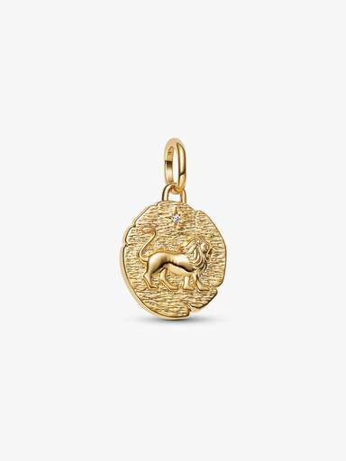 Oroszlán medál charm
