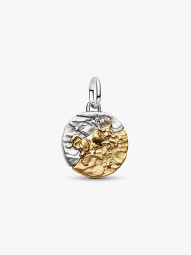 Bika csillagjegy medál charm