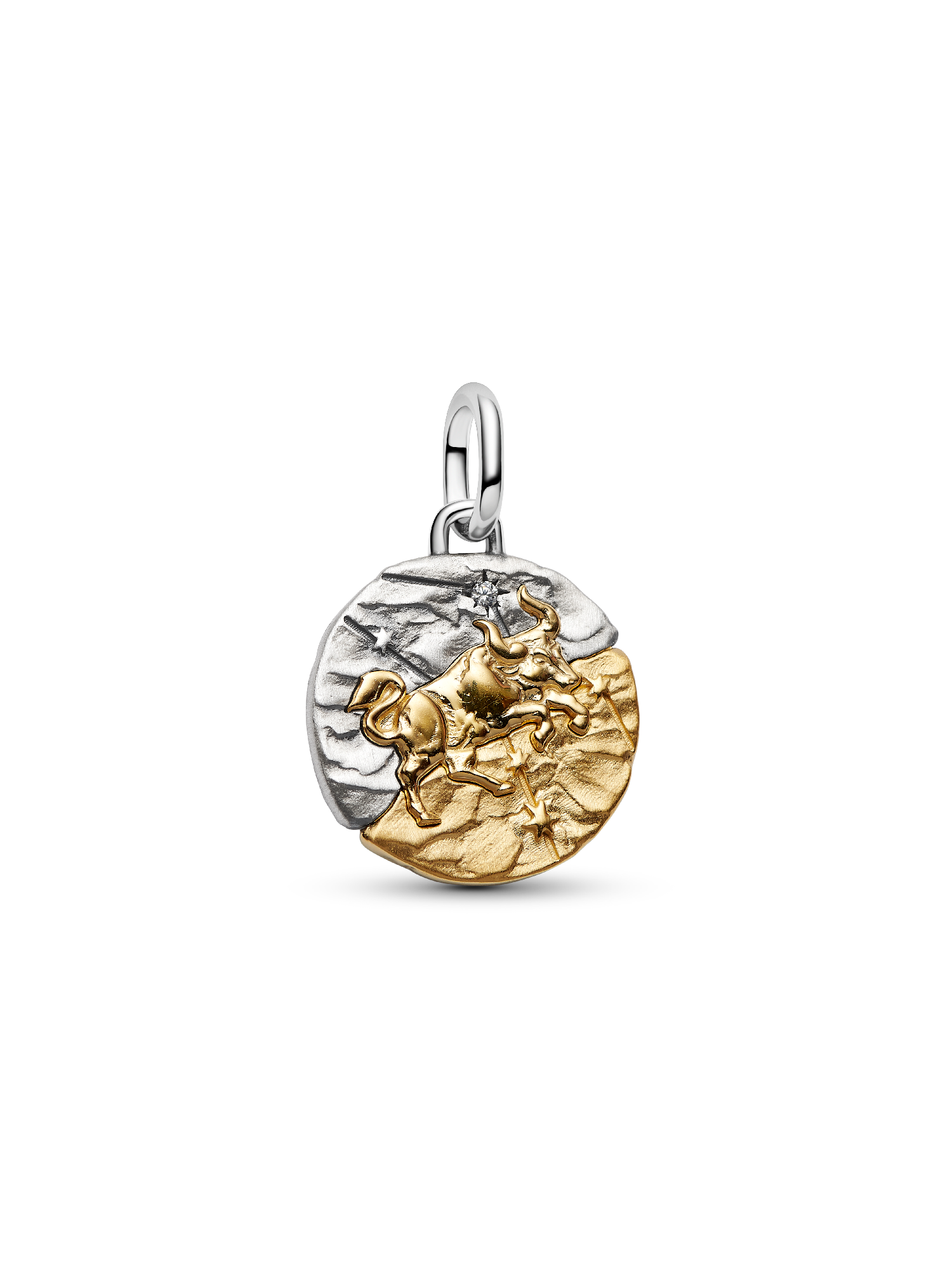 Bika csillagjegy medál charm