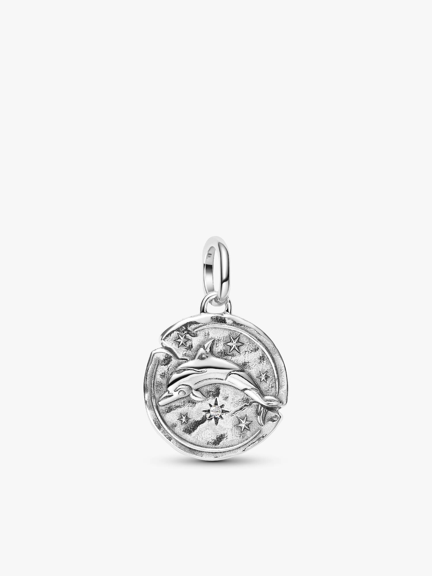 Delfin medál charm