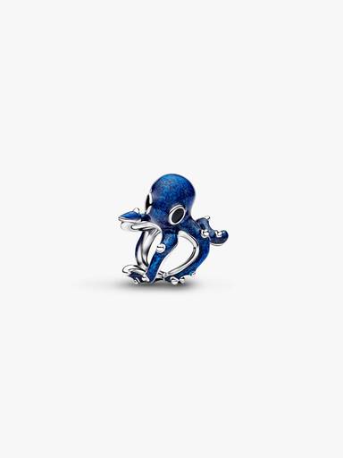 Kék polip charm