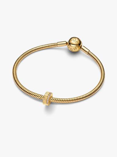 Bordázott klip charm