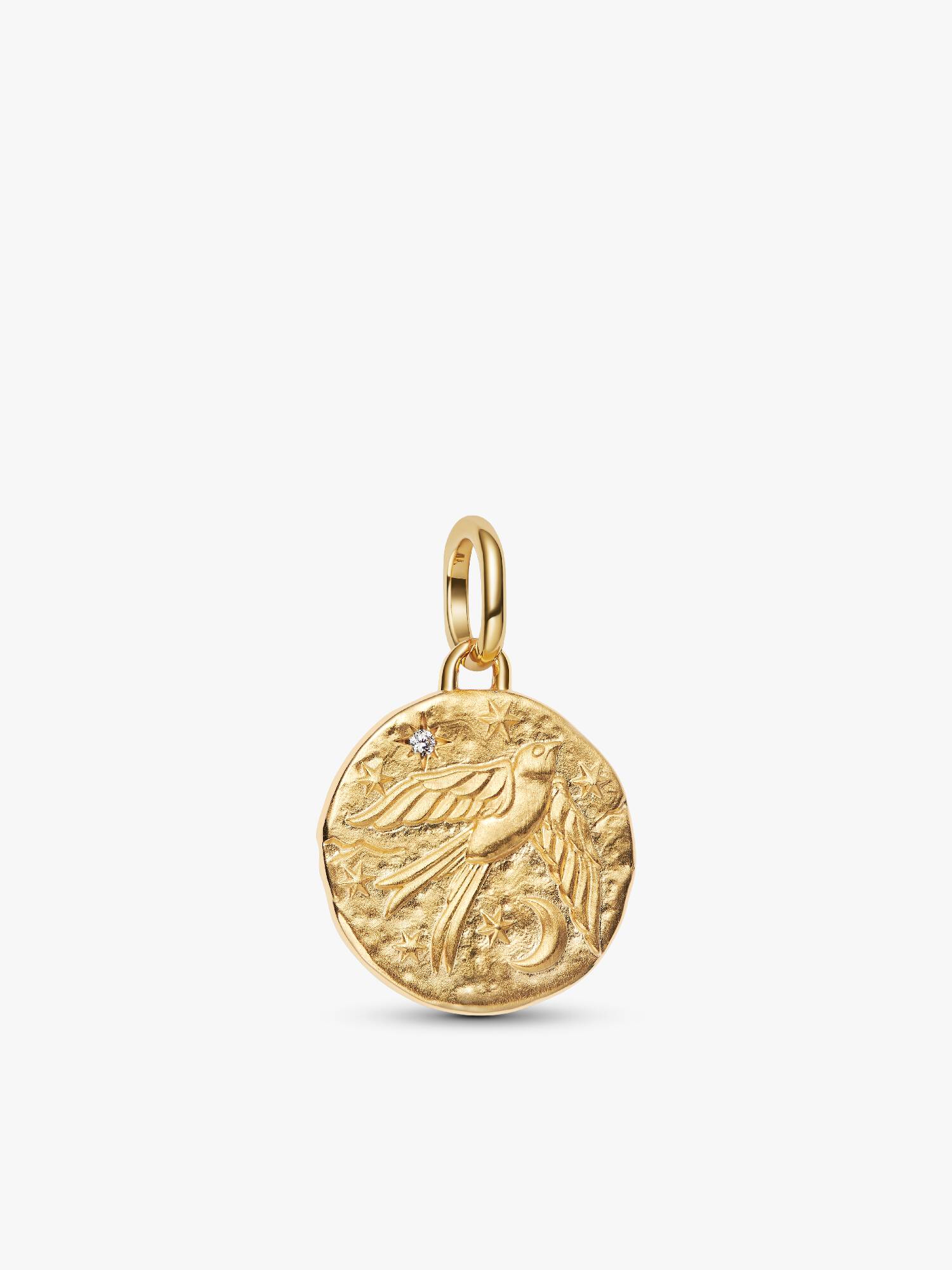 Fecske medál charm