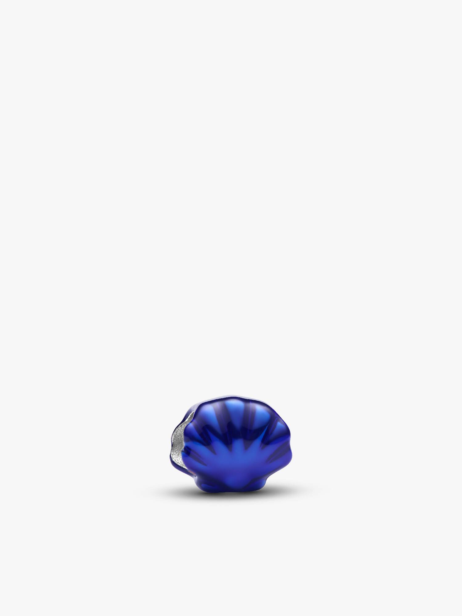 Kék kagyló mini charm