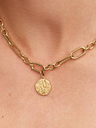 Búza medál charm