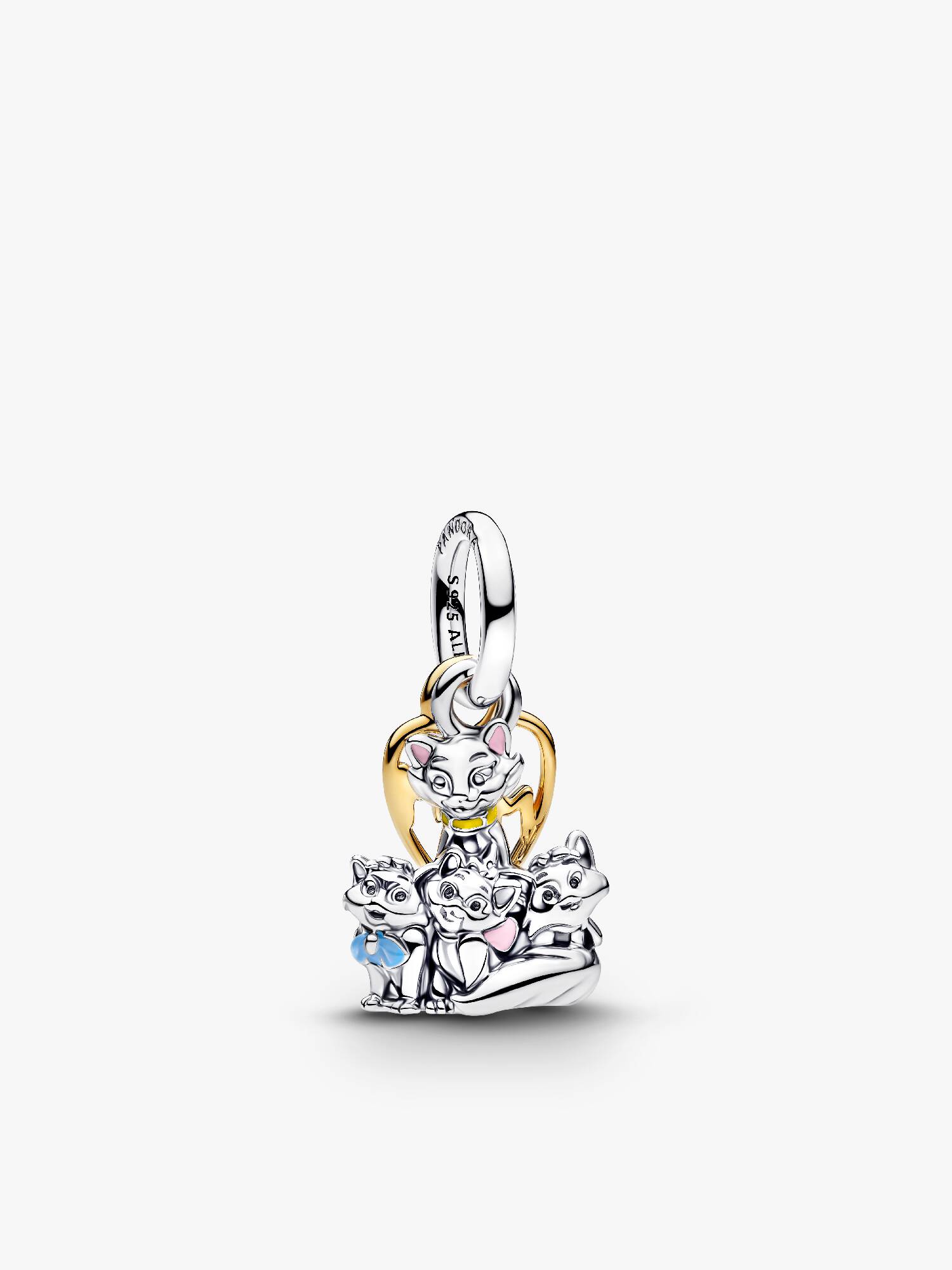 Disney Macskarisztokraták Hercegnő és kiscicái függő charm