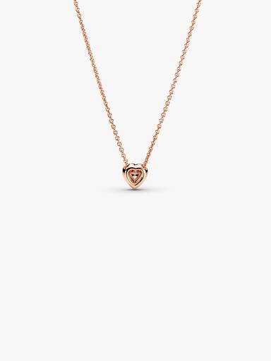 Szikrázó szív collier nyaklánc