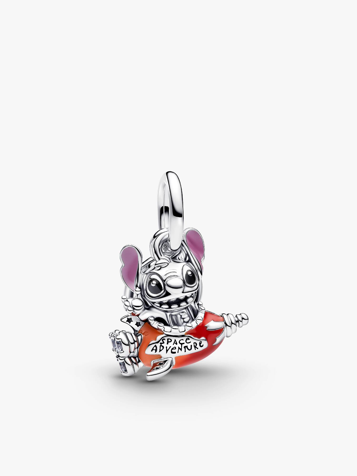 Disney Stitch űrhajó függő charm 