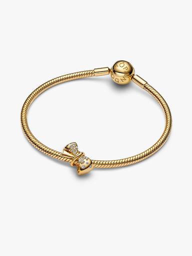 Szikrázó masni charm