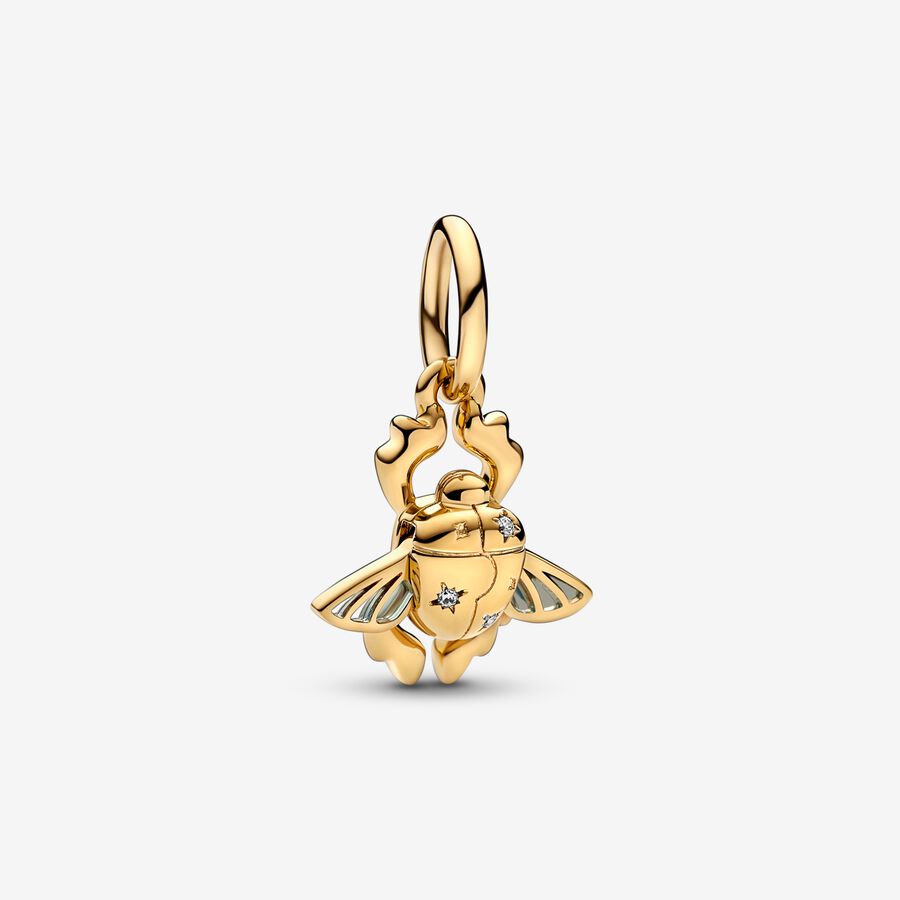 Disney Aladdin szkarabeusz bogár függő charm image number 0