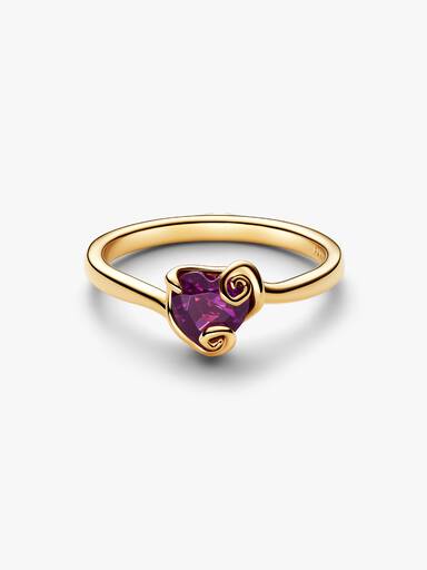 Disney Karácsonyi lidércnyomás Sally lila szív gyűrű