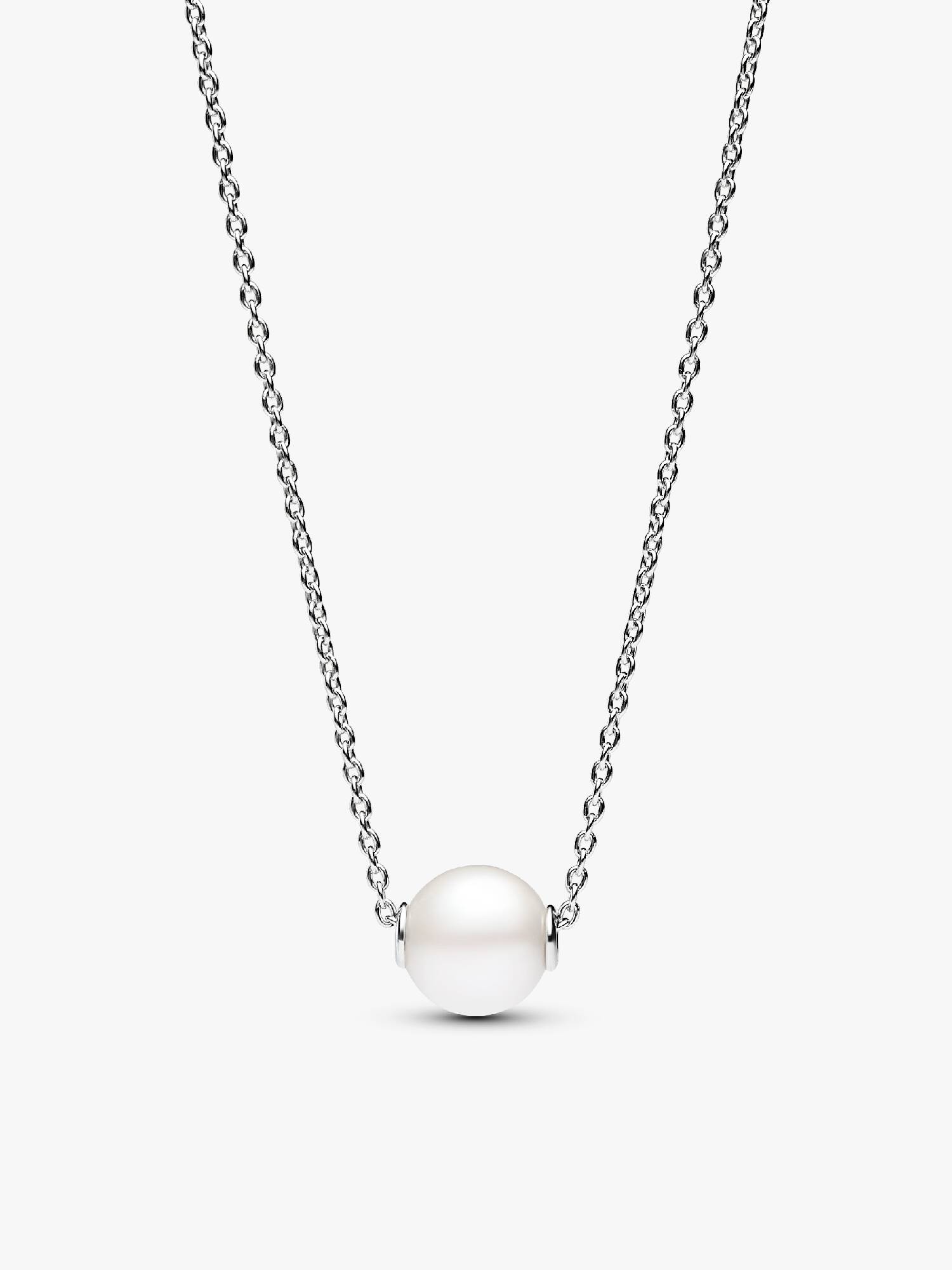 Kezelt édesvízi tenyésztett gyöngyös collier nyaklánc