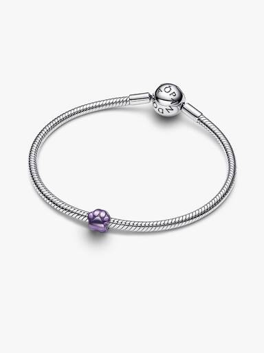 Lila mancs mini charm