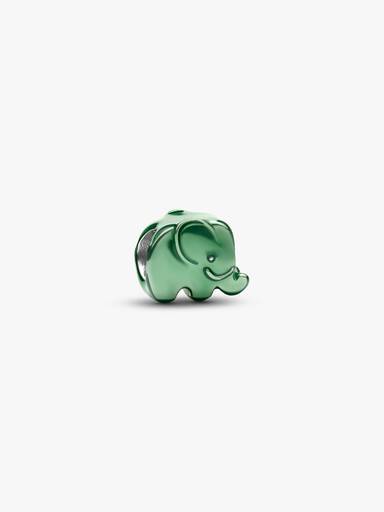 Zöld elefánt mini charm