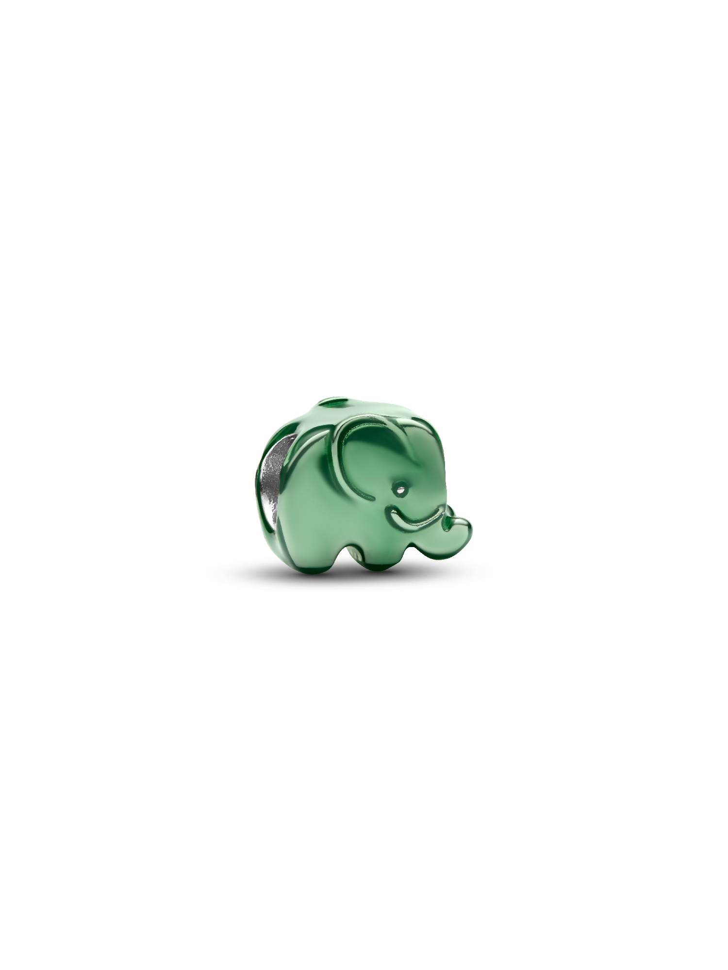 Zöld elefánt mini charm
