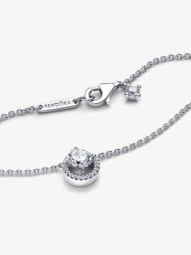 Szikrázó kerek glória medálos collier nyaklánc