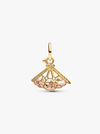 Disney Mulan legyező függő charm