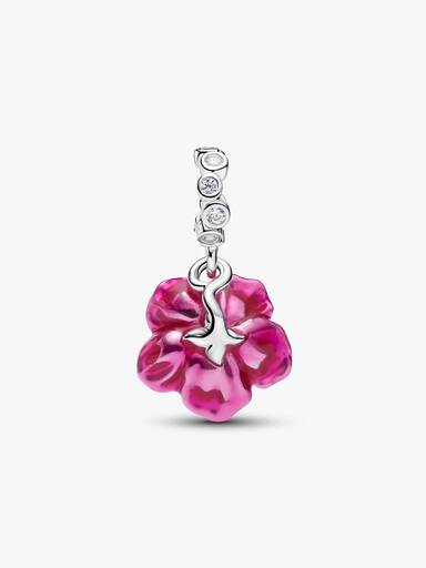 Hibiszkusz függő charm