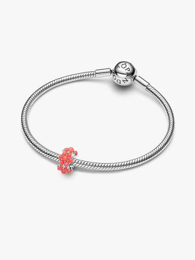 Korallszínű óceán charm