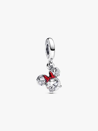 Disney Minnie egér sziluett függő charm