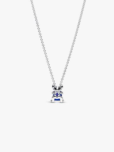Disney Stitch kék collier nyaklánc