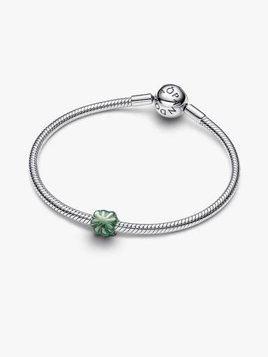 Zöld lóhere mini charm
