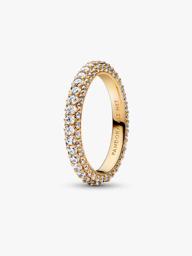 Pandora Timeless Pavé egysoros gyűrű