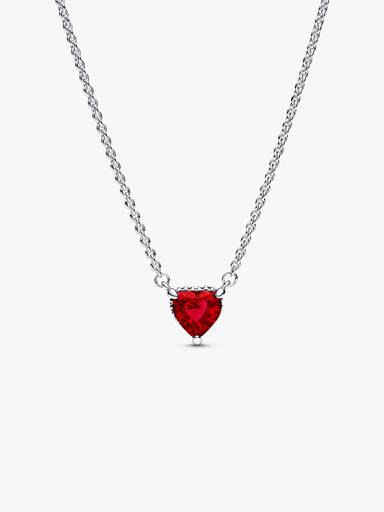 Szikrázó szív medál collier nyaklánc