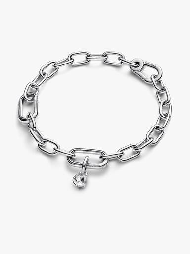Szikrázó hold mini függő charm