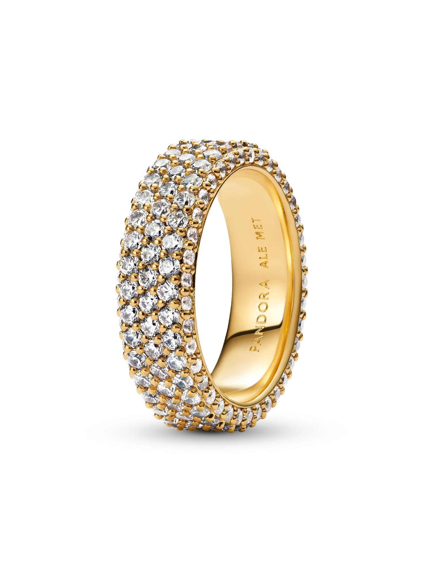 Pandora Timeless Pavé háromsoros gyűrű