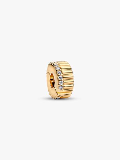 Bordázott klip charm